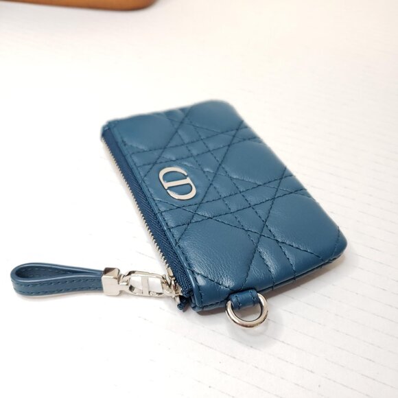 Christian Dior Lambskin Pouch, Coin Purse, Card Mini Wallet lux-227-091725 - Picture 6 of 10